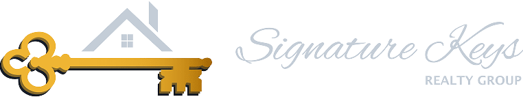 House key logo with "Signature Keys" text.